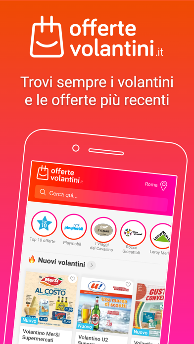 Offerte e volantini Italia Screenshot