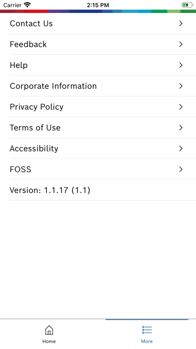 Bosch Installer Services Screenshot