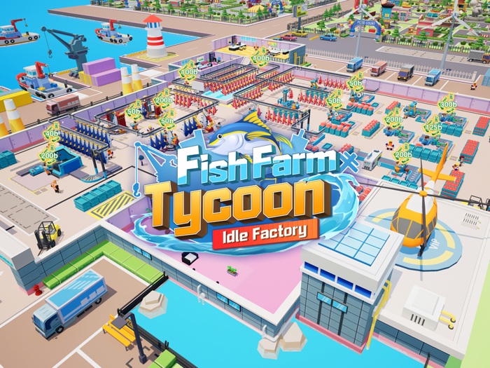 Fish Farm Tycoon Idle Factory