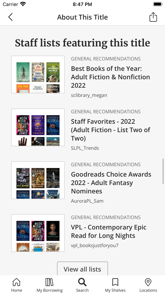 #6. Kitsap Regional Library (iOS) By: Kitsap County Rural Library District