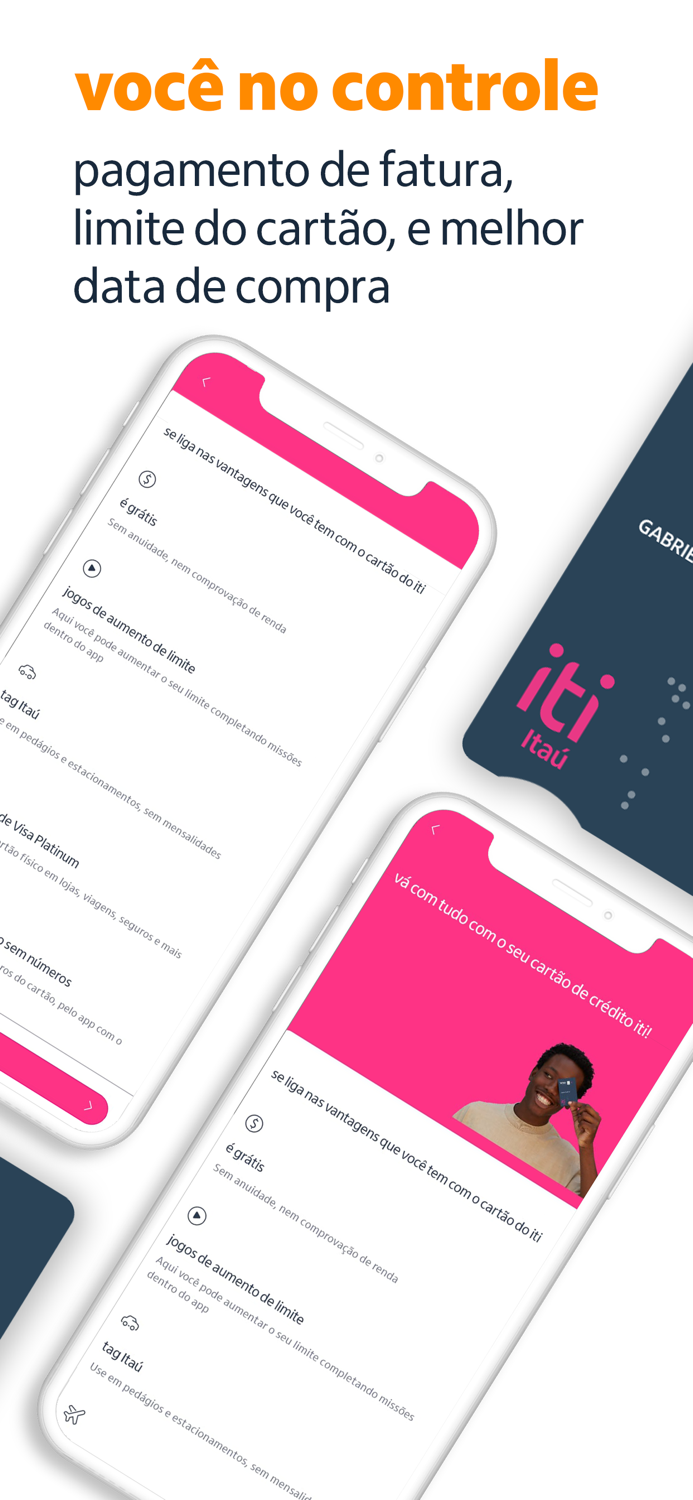 iti banco digital e cartão