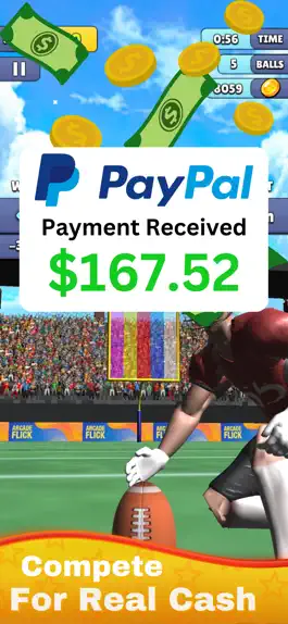 Game screenshot Real Money Football Flick Game hack