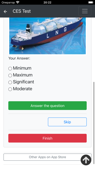 LNG tankers CHaS Management Screenshot