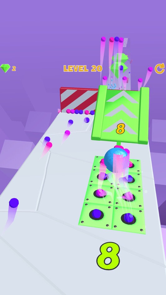 #3. Stick and Roll (iOS) 由: Elif Koc