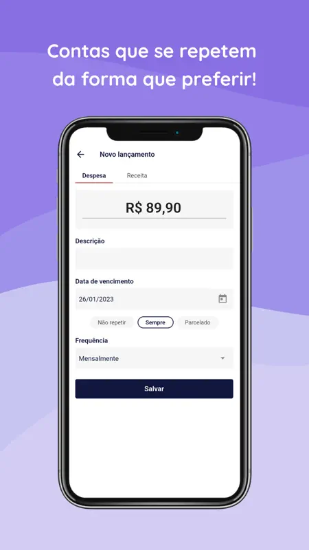 Minhas Despesas - Financeiro screenshot 3 of 5