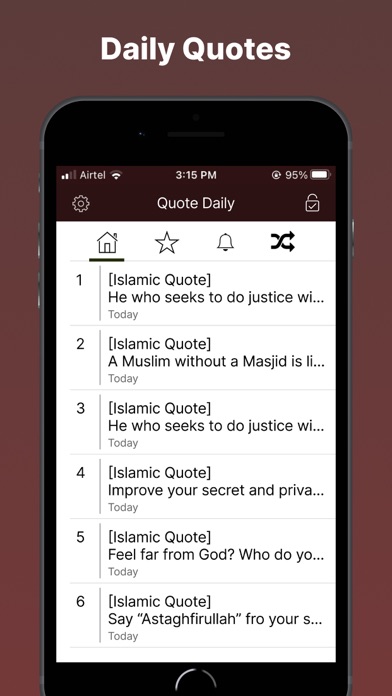 Daily Islamic Reminder Screenshot