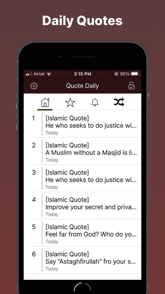 Islam & Muslim Quotes Daily - 2.3 - (iOS)