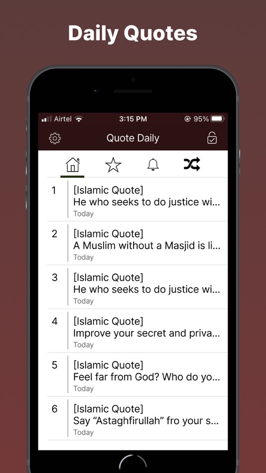 #1. Daily Islamic Reminder (iOS) 由: ImranQureshi.com