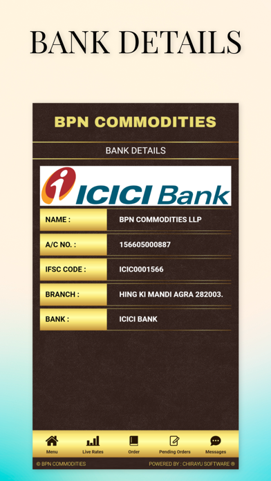 BPN Commodities Live Screenshot