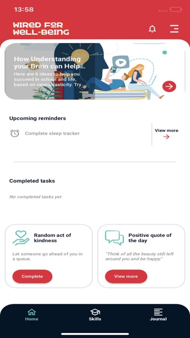 Wired For Well-Being Screenshot 1 - AppWisp.com