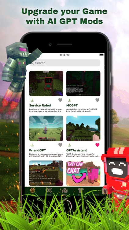 GPTCraft - AI Mods & Addons