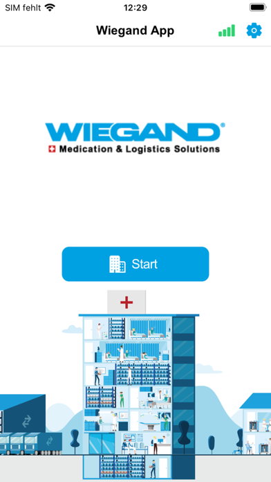 Wiegand App Screenshot