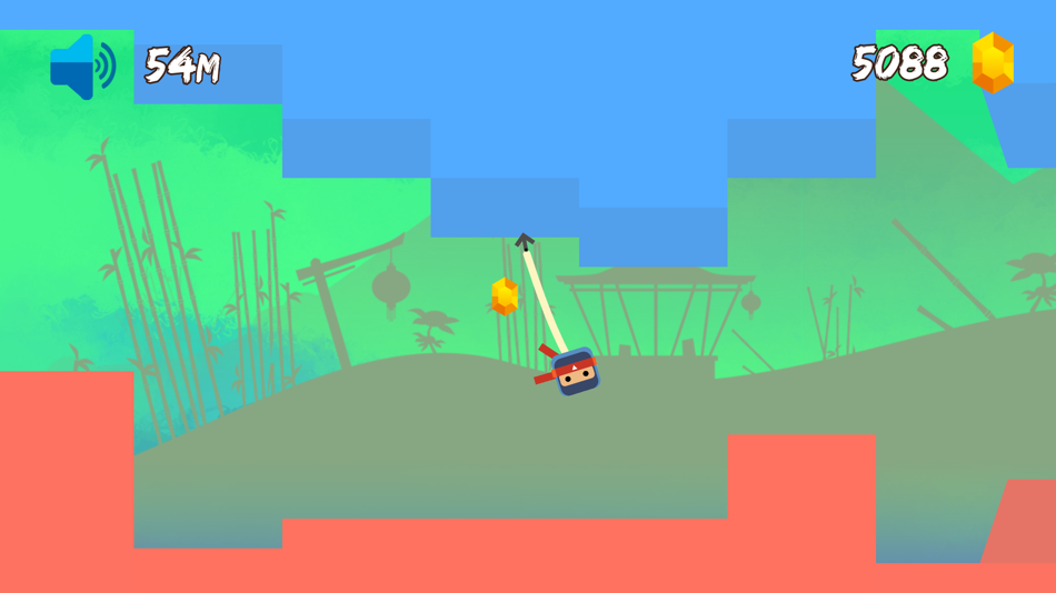 #3. Rope of a Ninja (iOS) Bởi: SilentFuture