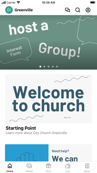 City Church Greenville Screenshot