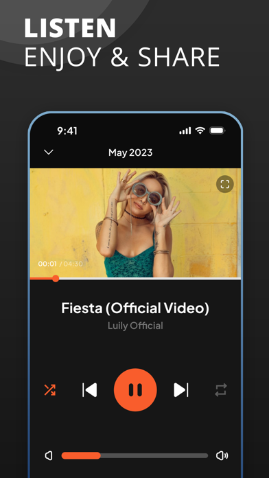 Music Player - Songs, Videos Screenshot