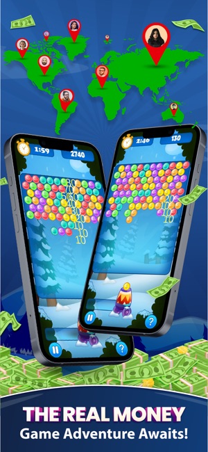 Bubble Shooter Skillz Cash app by Kaaktech Ltd