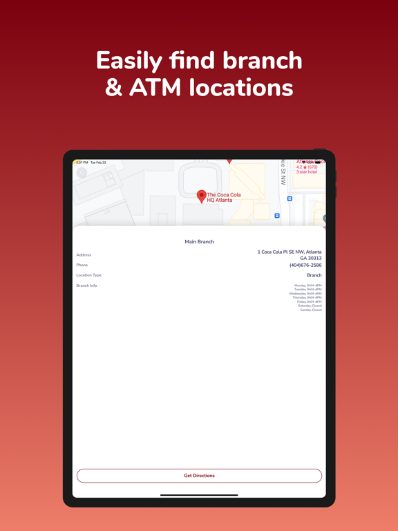 Coca-Cola CU iPad screenshot 6 - Finance app