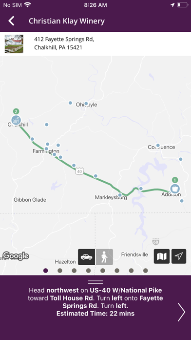 National Road PA Screenshot