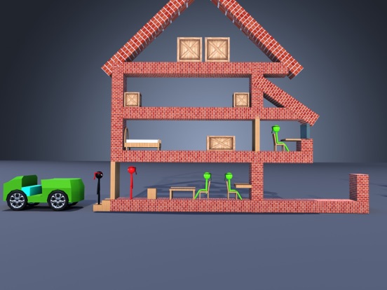 Screenshot #4 pour Stickman Ragdoll Dismount