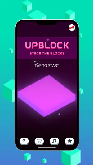 Upblock - Stack the Blocks screenshot 1