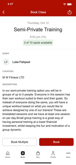 Game screenshot MW Fitness hack