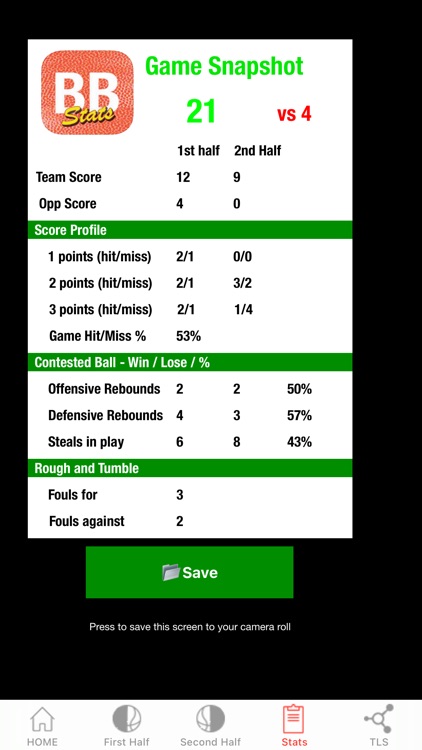 Basketball Stats screenshot-4