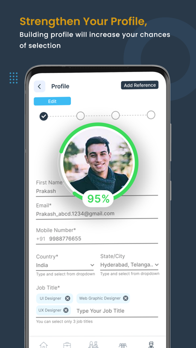 Techfynder - Job Search App Screenshot