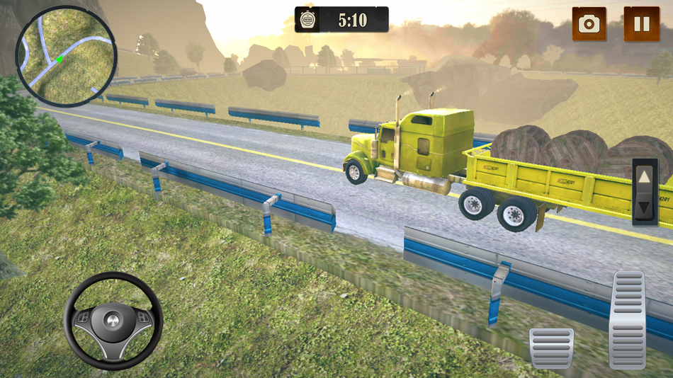 #5. Cargo Trucker Offroad Heavy 3D (iOS) 作者: Sagar Daingade