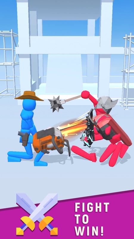 Fight Pose - Stickman Clash screenshot 3