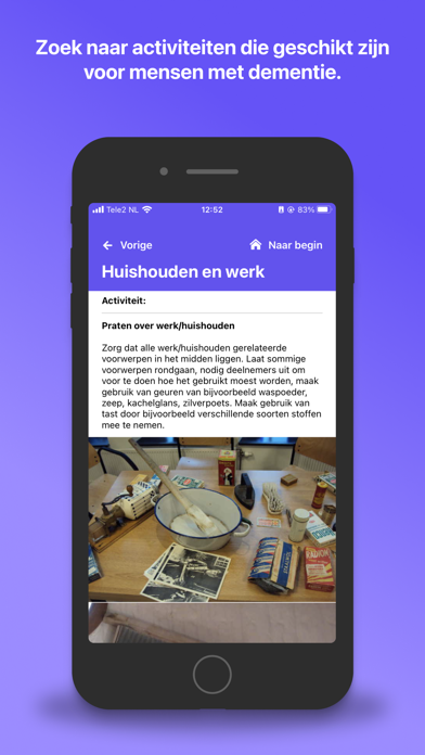 Dementie en herinneringen Screenshot