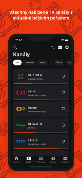 Game screenshot Zdarma TV apk
