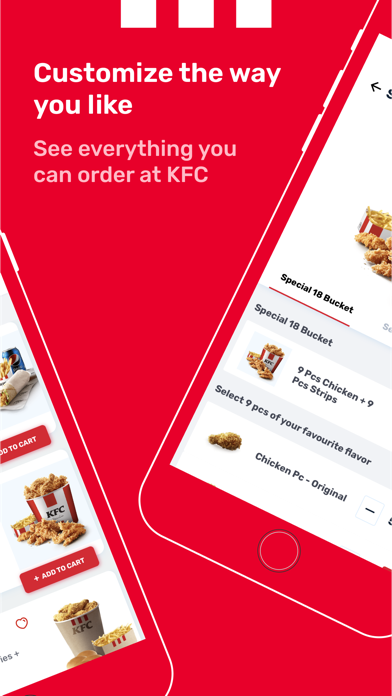 KFC Qatar Screenshot