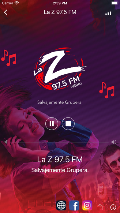 La Z 97.5 Screenshot