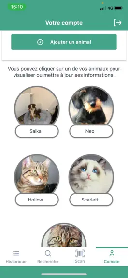 Game screenshot Gamelle - Scan chien & chat apk
