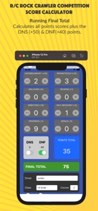 RC Comp Scorer Lite screenshot #4 for iPhone