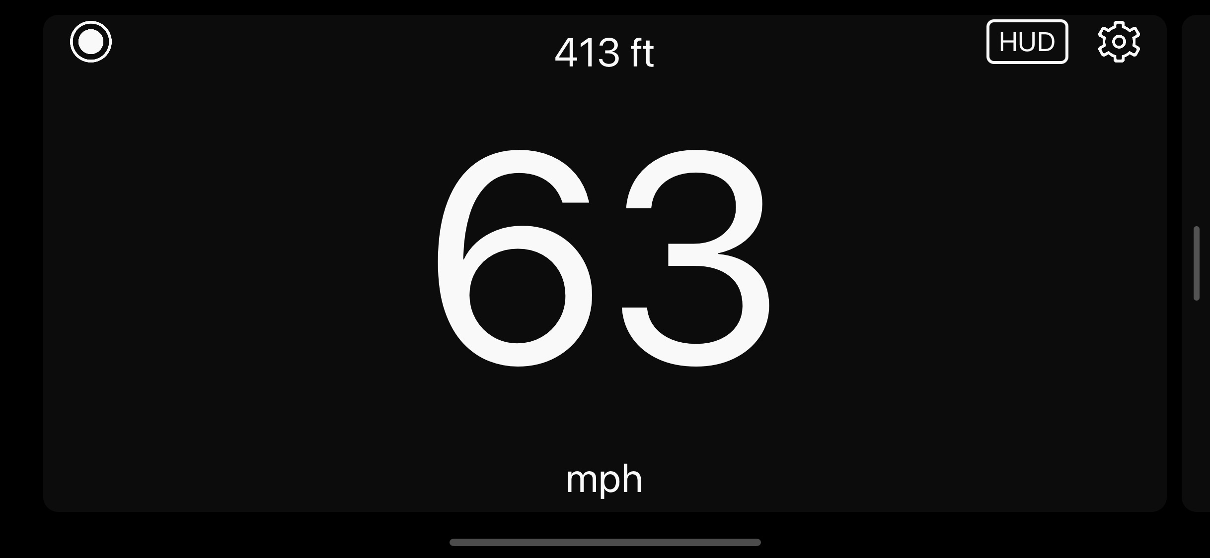 Speedometer Simple 스크린샷 3