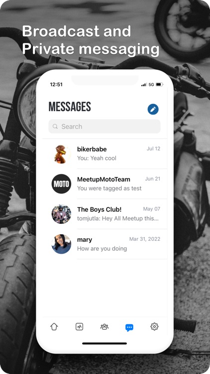 MeetupMoto - Groups & Riders