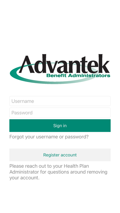 Advantek Benefit Administrator Screenshot