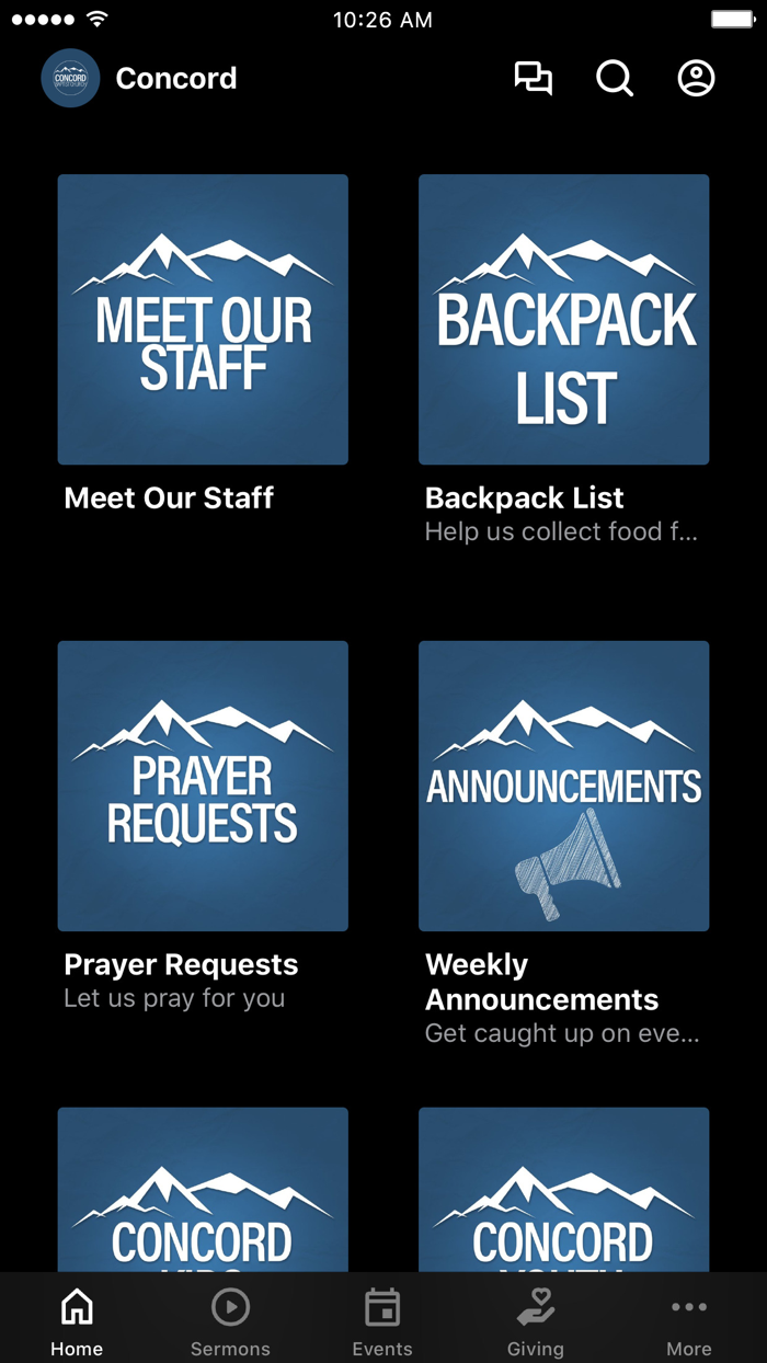 Concord Baptist Granite Falls