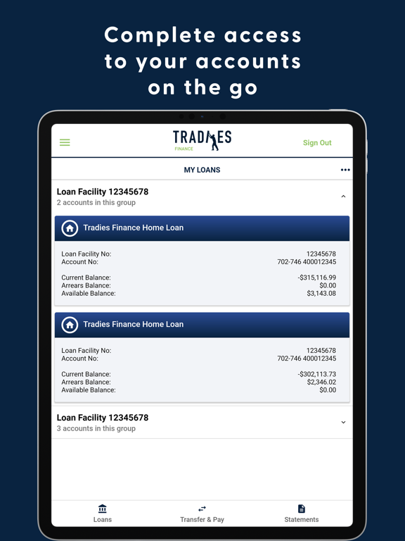 App screenshot