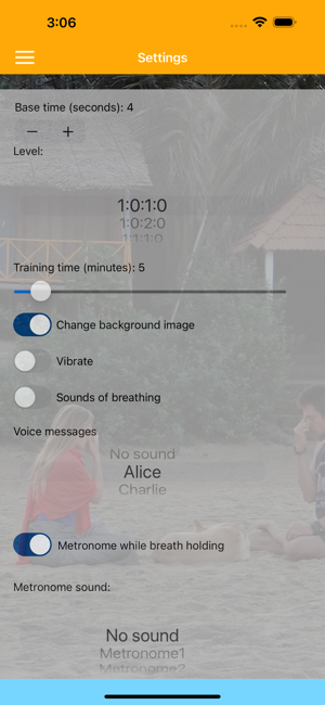 ‎Pranayama Breathing Yoga Timer Screenshot