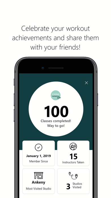 Core Athletica Pilates Studio Screenshot
