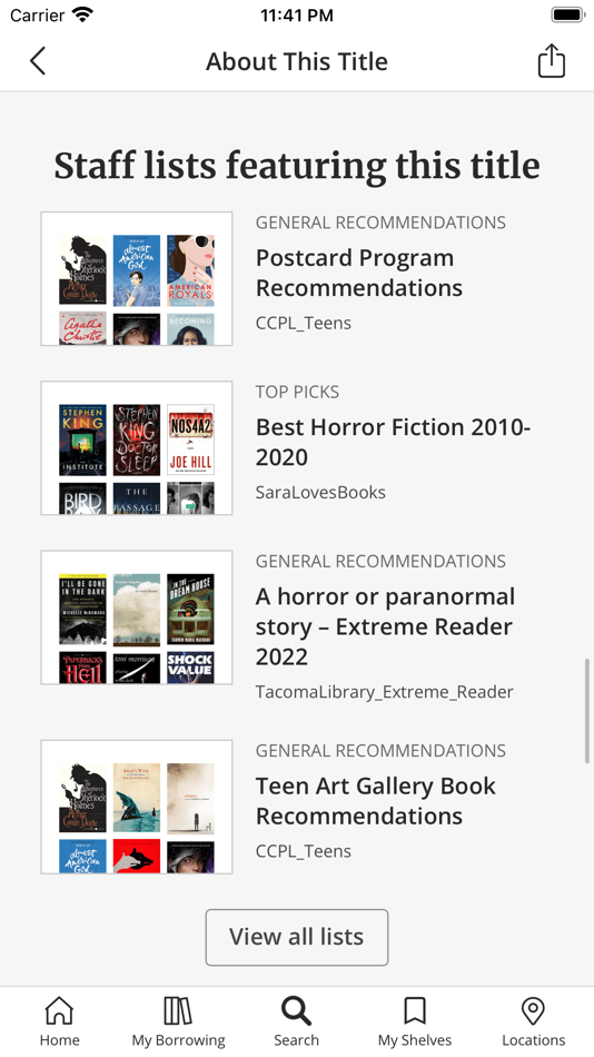 #5. Clark County Public Library (iOS) 由: Clark County Public Library