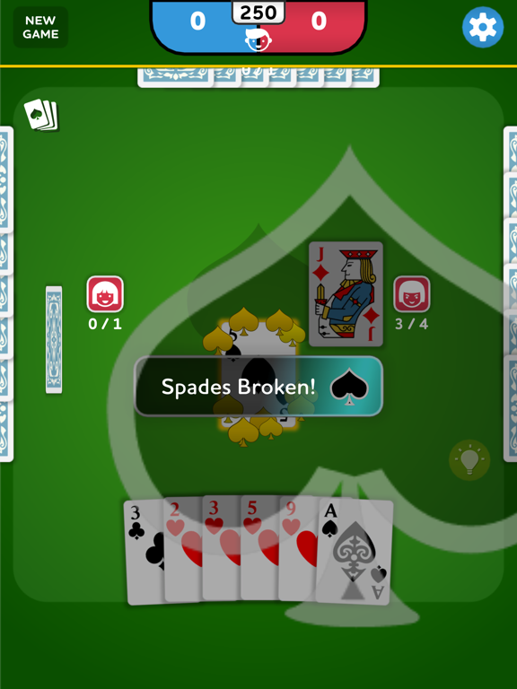 Screenshot #4 pour Spades - Cards Game