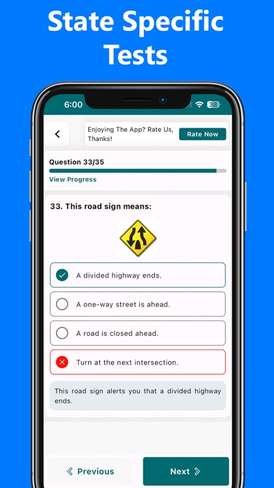 Drivers Permit Test : DMV 2024 Screenshot