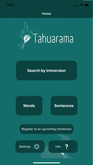 Capture d'écran de Tahuarama sur iPhone 1