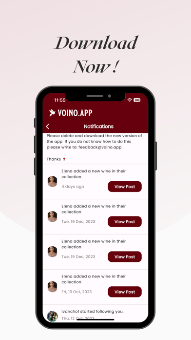 App screenshot
