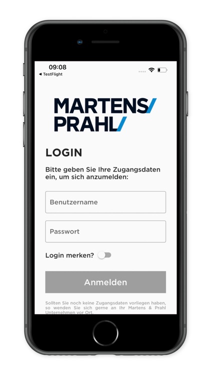 Martens und Prahl App