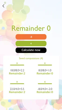 Game screenshot Remainder Division Calculator apk