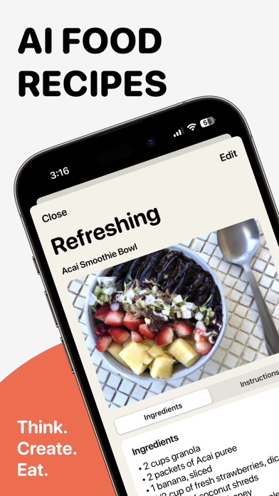 Screenshot #1 pour Food Recipes AI